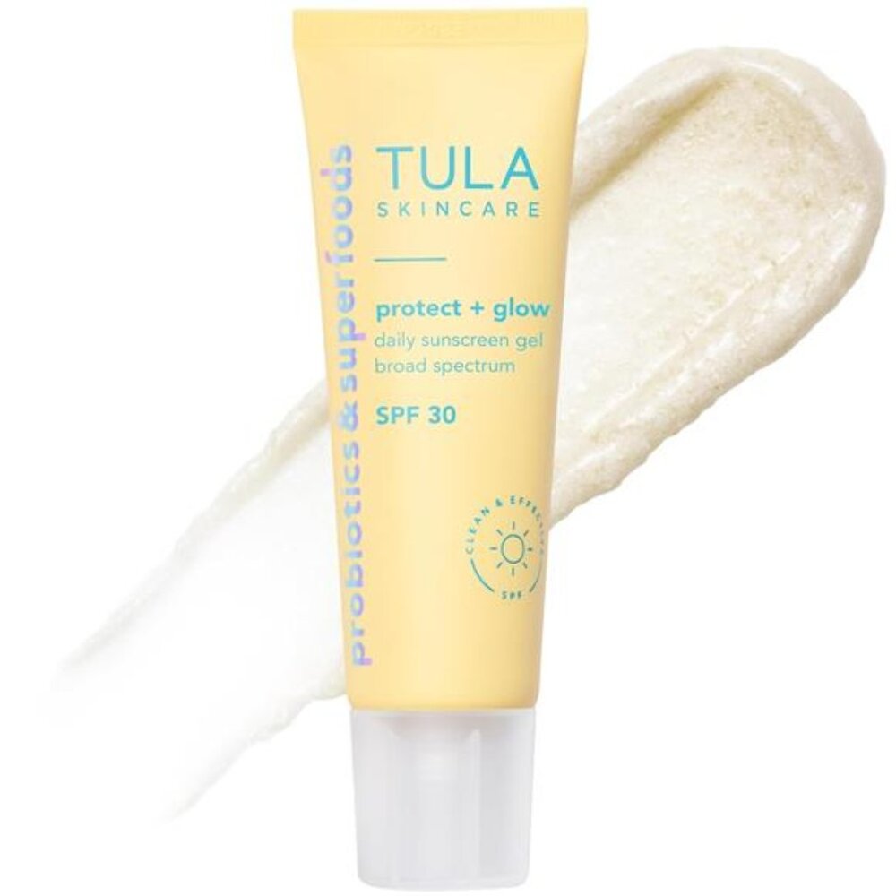3.38 oz Skin Care Protect Glow Daily‎ Sunscreen Gel Broad Spectrum SPF 30